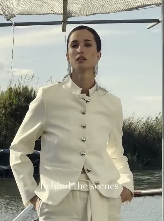 Behind the scenes of the ADW Kristina campaign: natural glowing skin